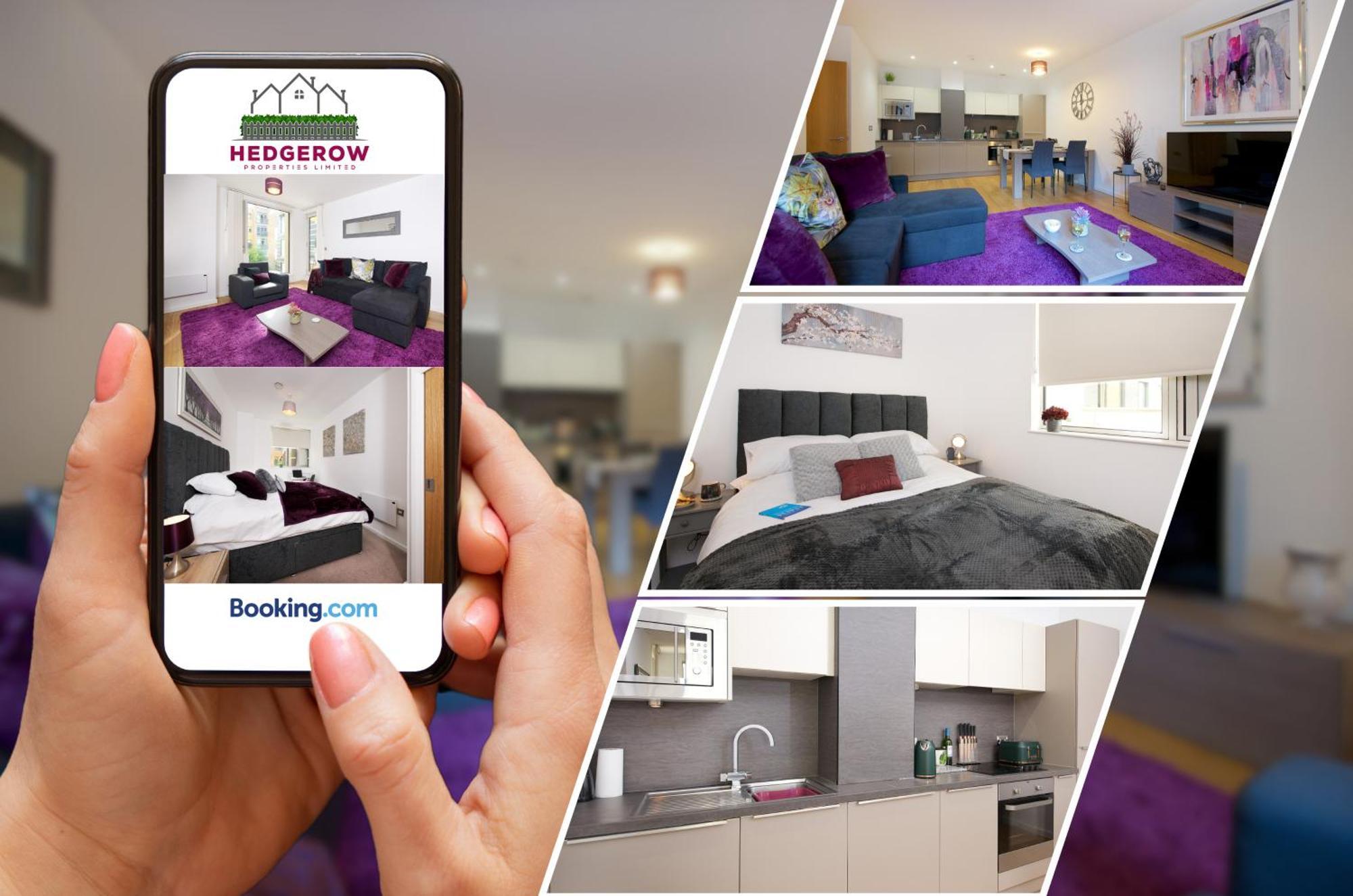 Premium Deals On Modern 2 -Bed 2-Bath Central City 122 High Street Flat For Movers & Pros By Hedgerow Μάντσεστερ Εξωτερικό φωτογραφία